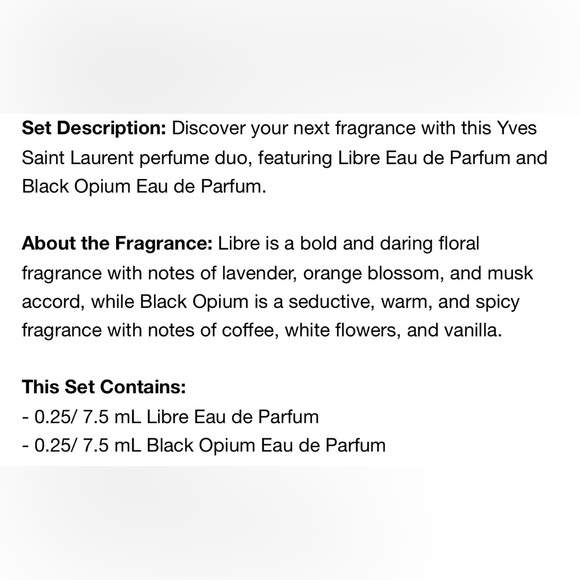 Yves Saint Laurent Mini Duo Gift Set, New, Limited Edition - Picture 5 of 5